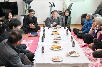 김진열 군위군수, 전 마을 순회,‘공감하는 열린행정’펼쳐