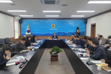 대구시의회 교육위원회 학교보안관-노인일자리사업 연계 협의회 개최